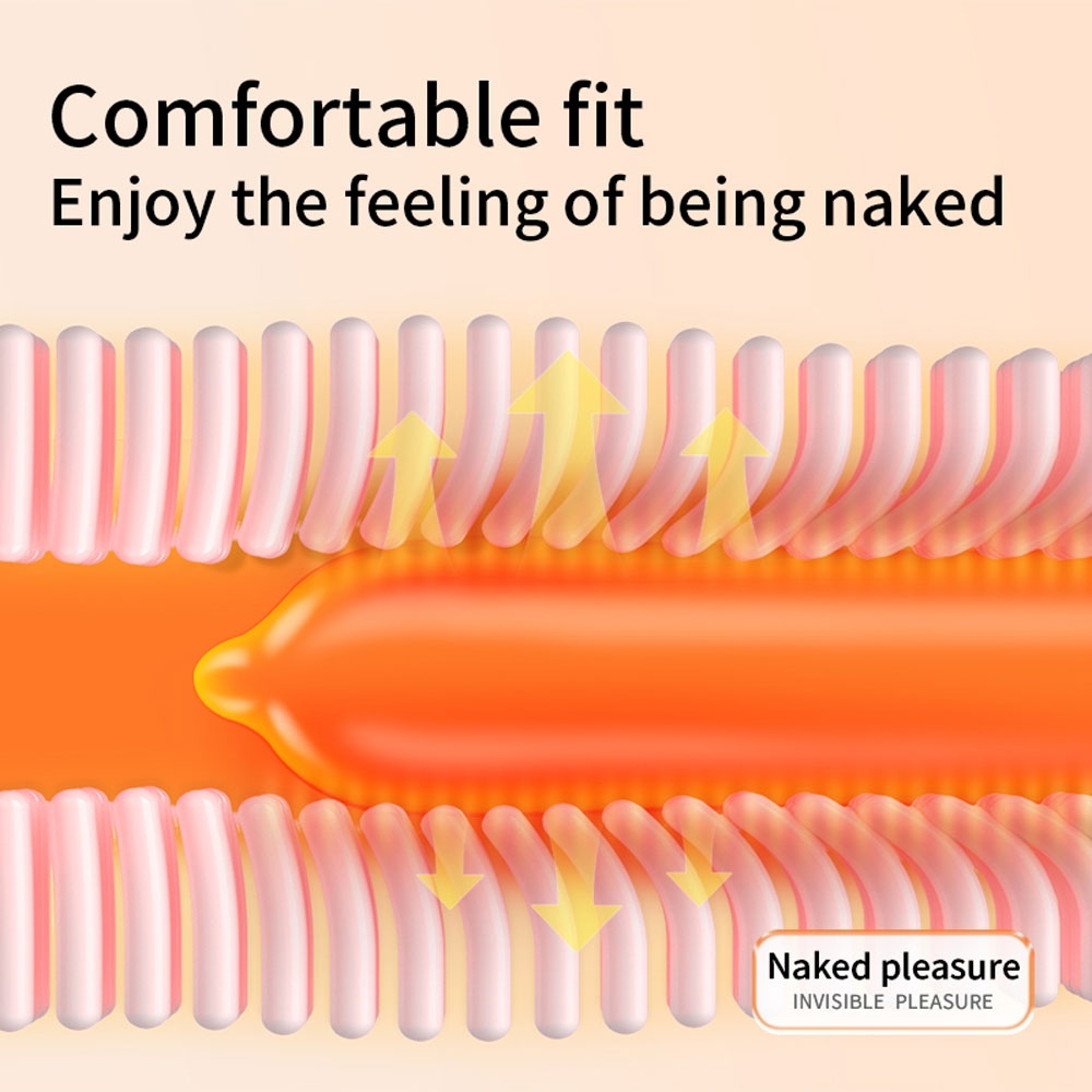 Bao cao su DryWell PU 001 Nude & Thin – Siêu mỏng 001 chân thật – Hộp 6 viên