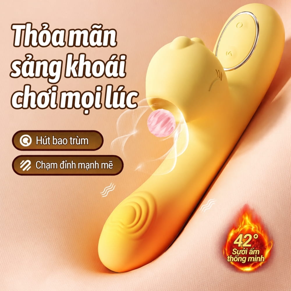 Dương vật giả đa năng Mizzzee DouDou Long