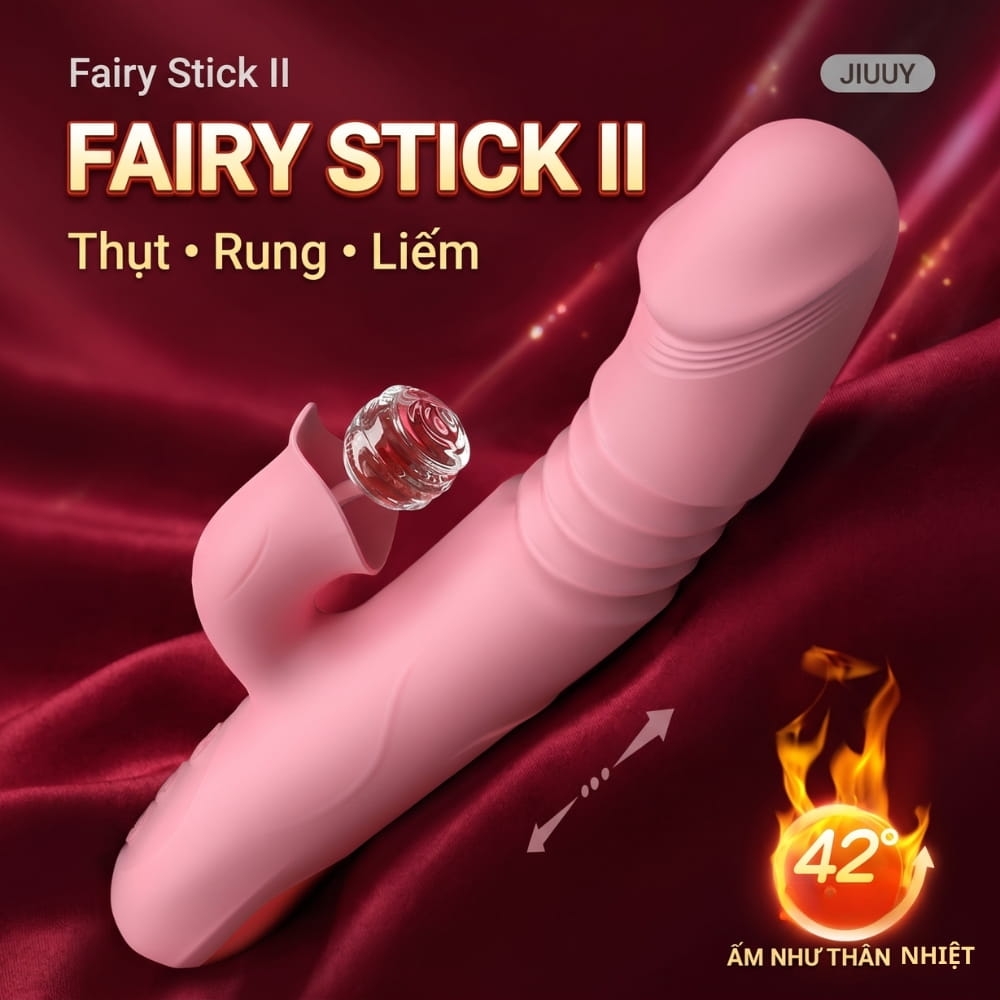 Dương vật giả đa năng Jiuuy Fairy Stick 2