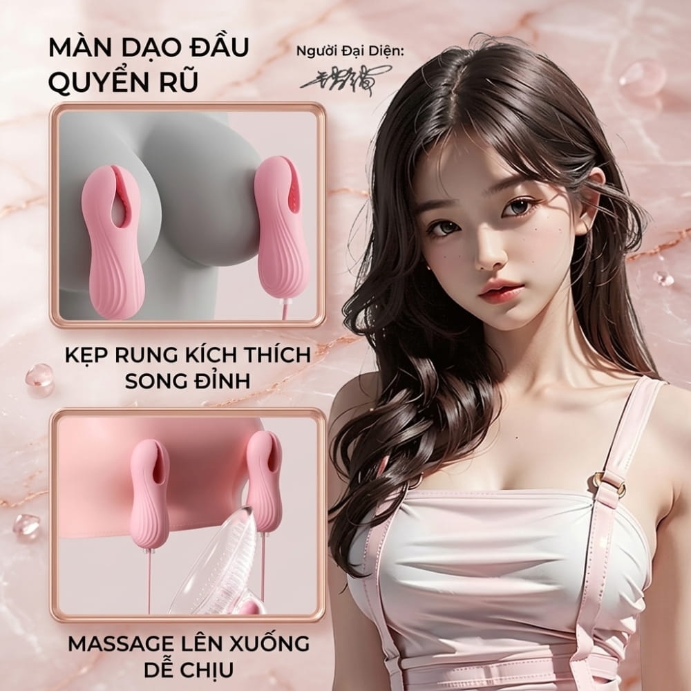 Kẹp ngực MizzZee Milk Clip - Double Shock