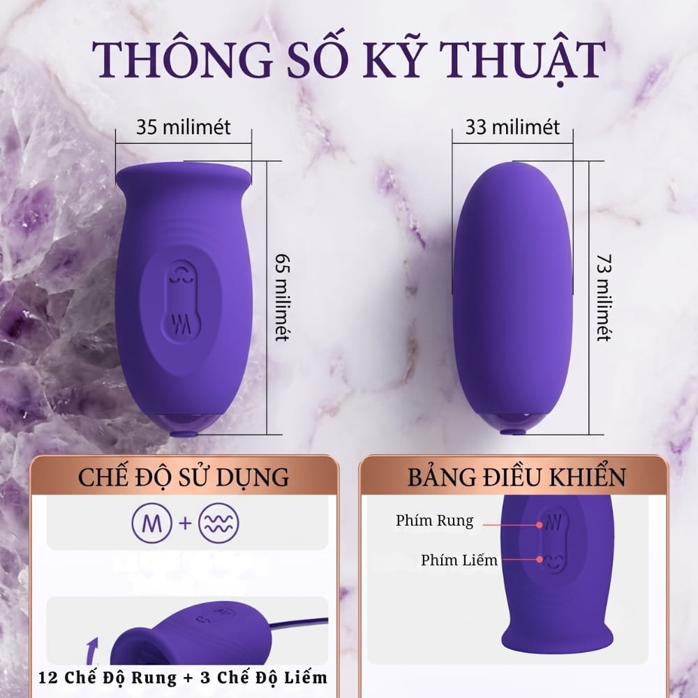 Trứng rung đa năng Pretty Love Daisy-Youth