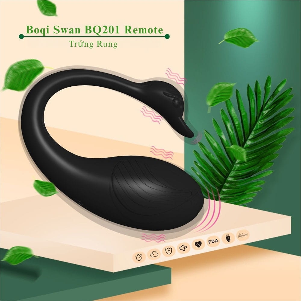 Trứng rung Boqi Swan BQ201 Remote