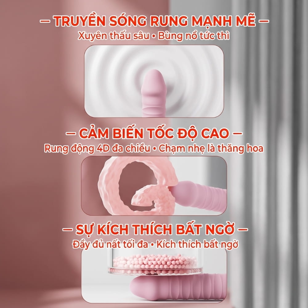 Dương vật giả đa năng Jiuuy Peach Stick