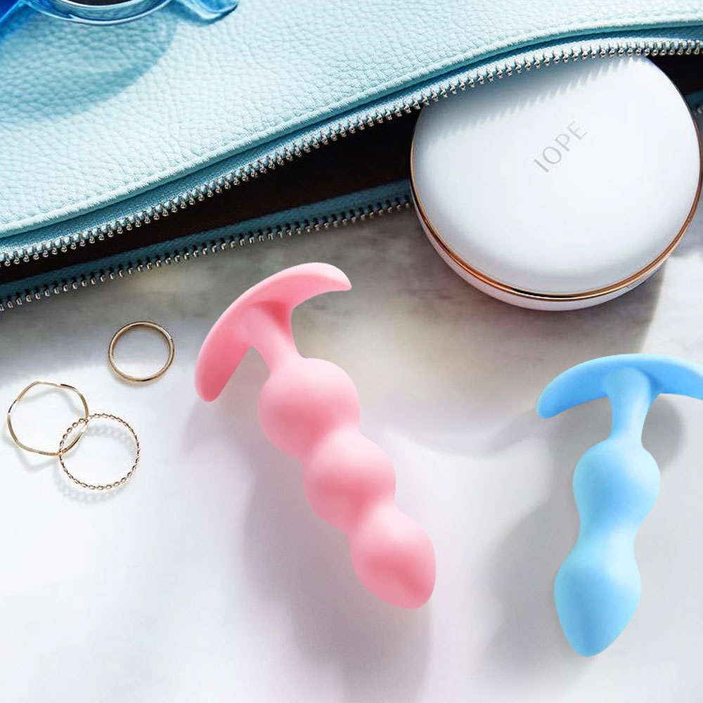 Plug hậu môn Mizz Zee silicone set 3 chiếc chính hãng