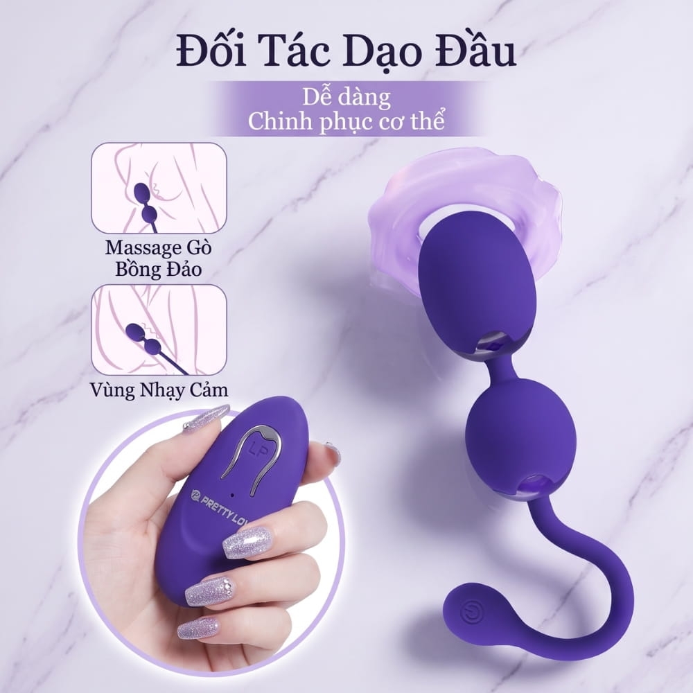Trứng rung Pretty Love Willie-Youth Remote