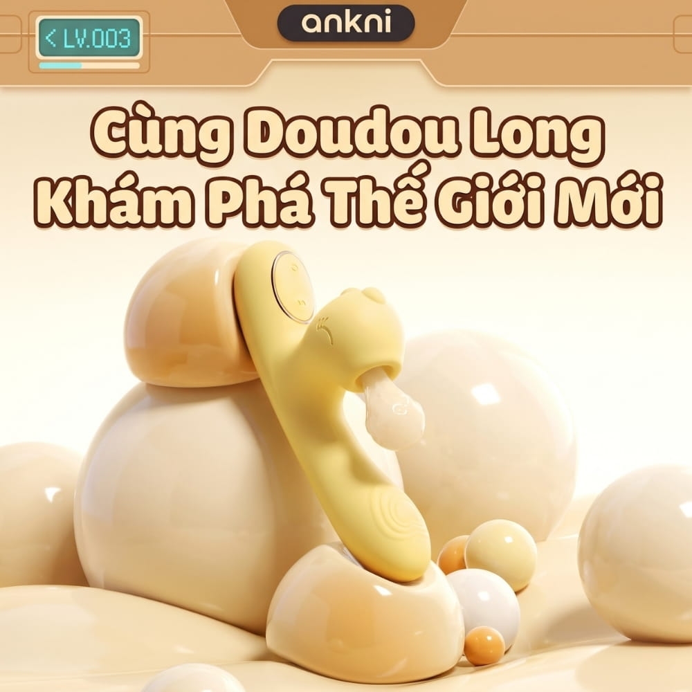 Dương vật giả đa năng Mizzzee DouDou Long