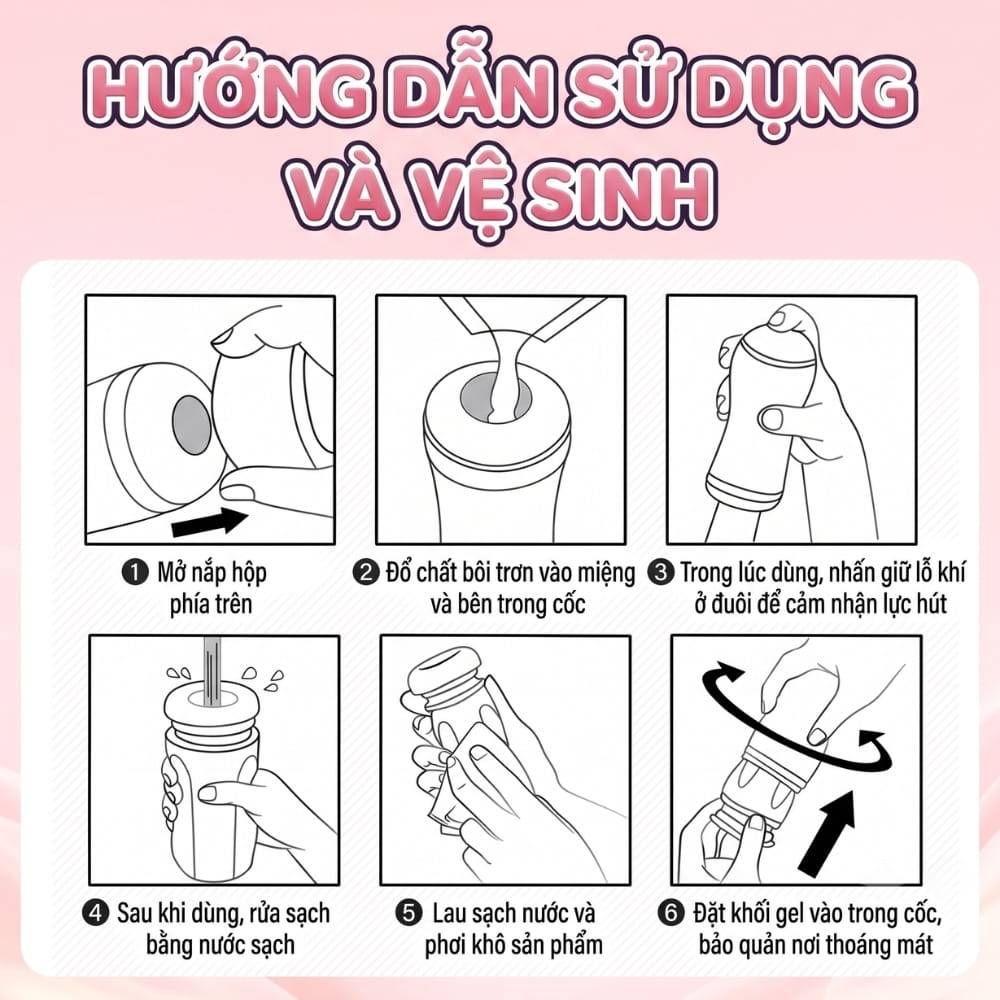 Âm đạo giả dạng cốc MizzZee Charm Space Anime