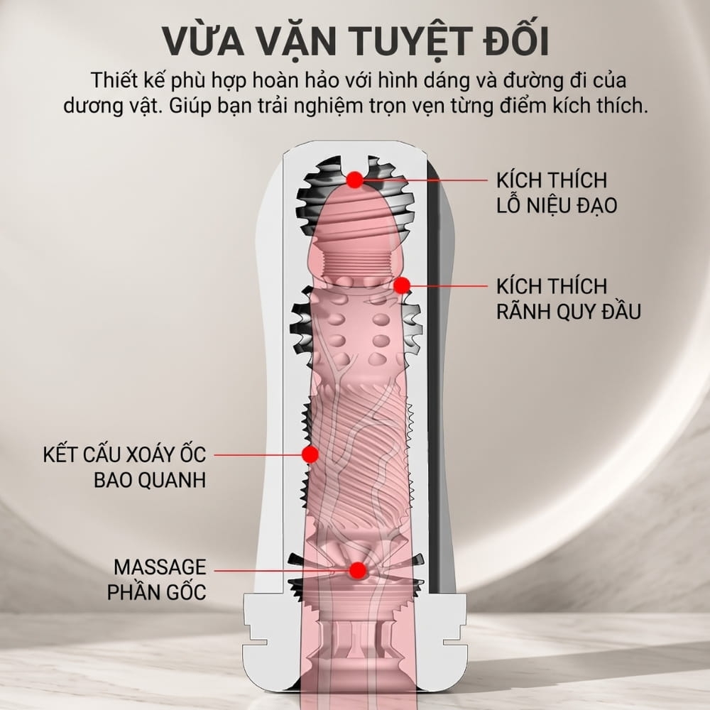 Âm đạo giả dạng cốc Drywell Hurricane