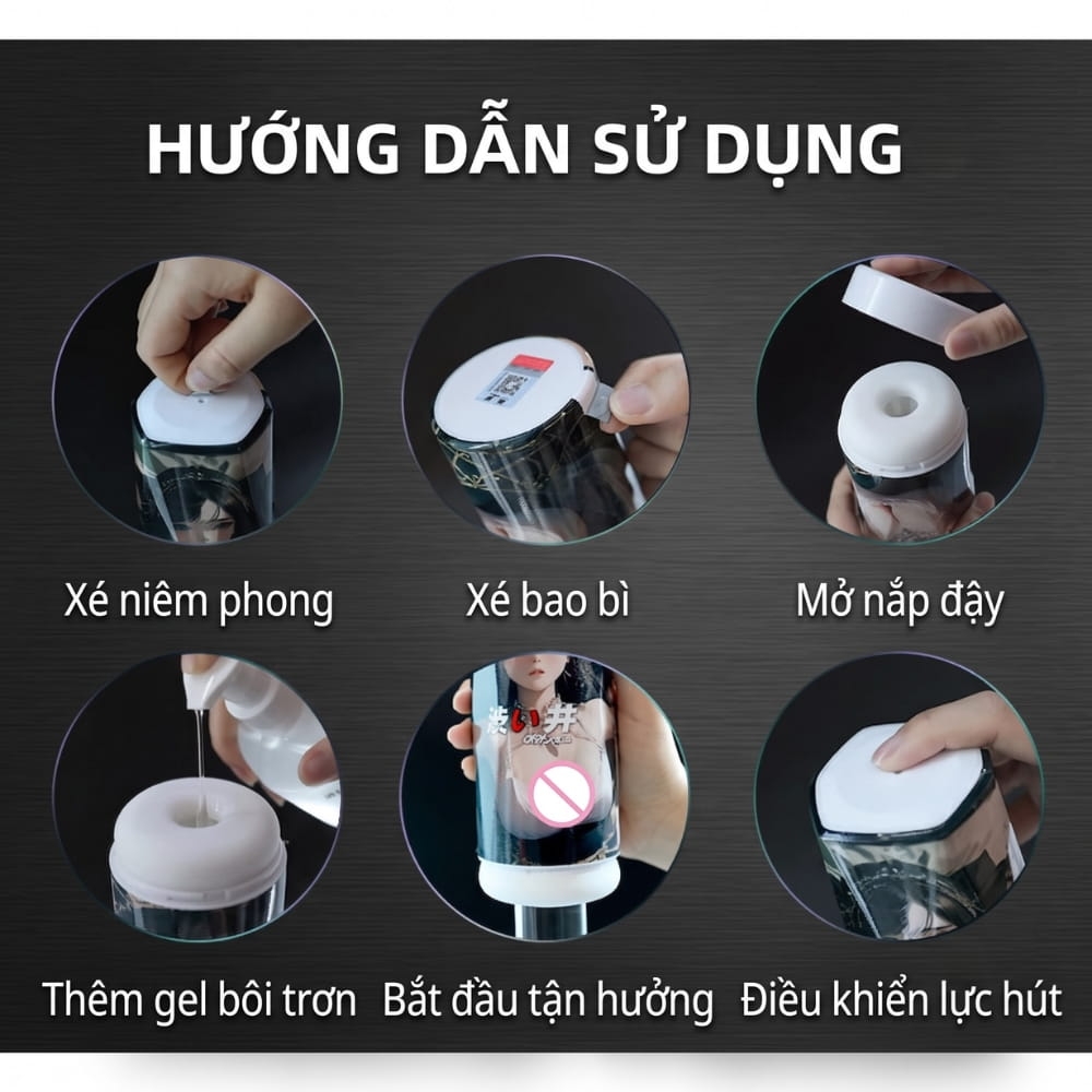 Âm đạo giả dạng cốc Drywell Nami