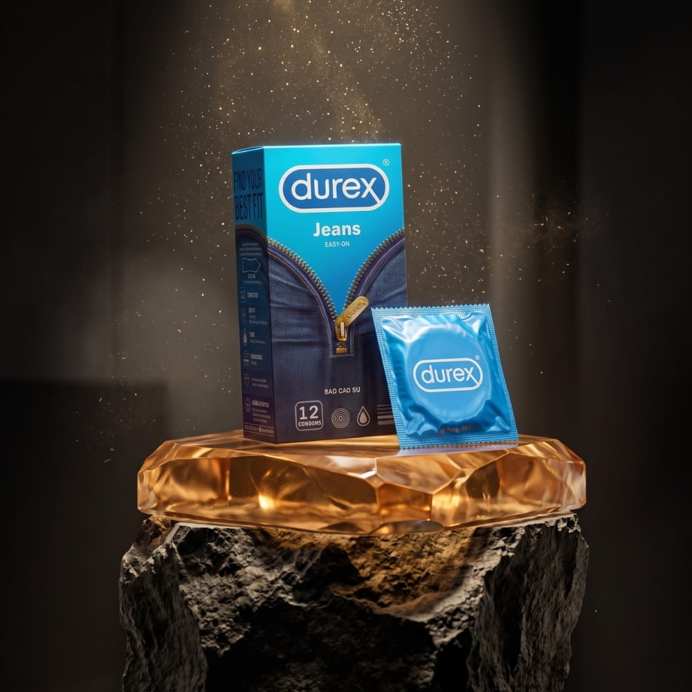 Bao cao su Durex Jeans hộp 12 chiếc