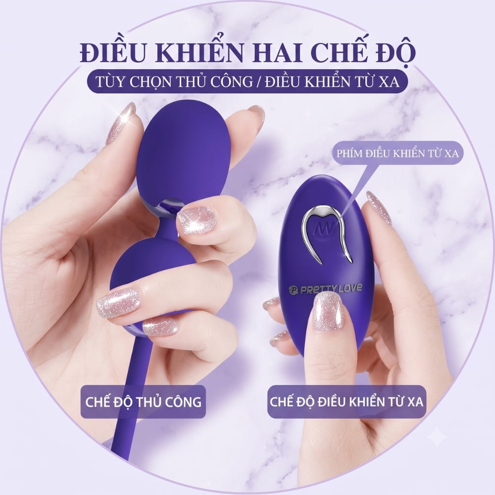 Trứng rung Pretty Love Willie-Youth Remote