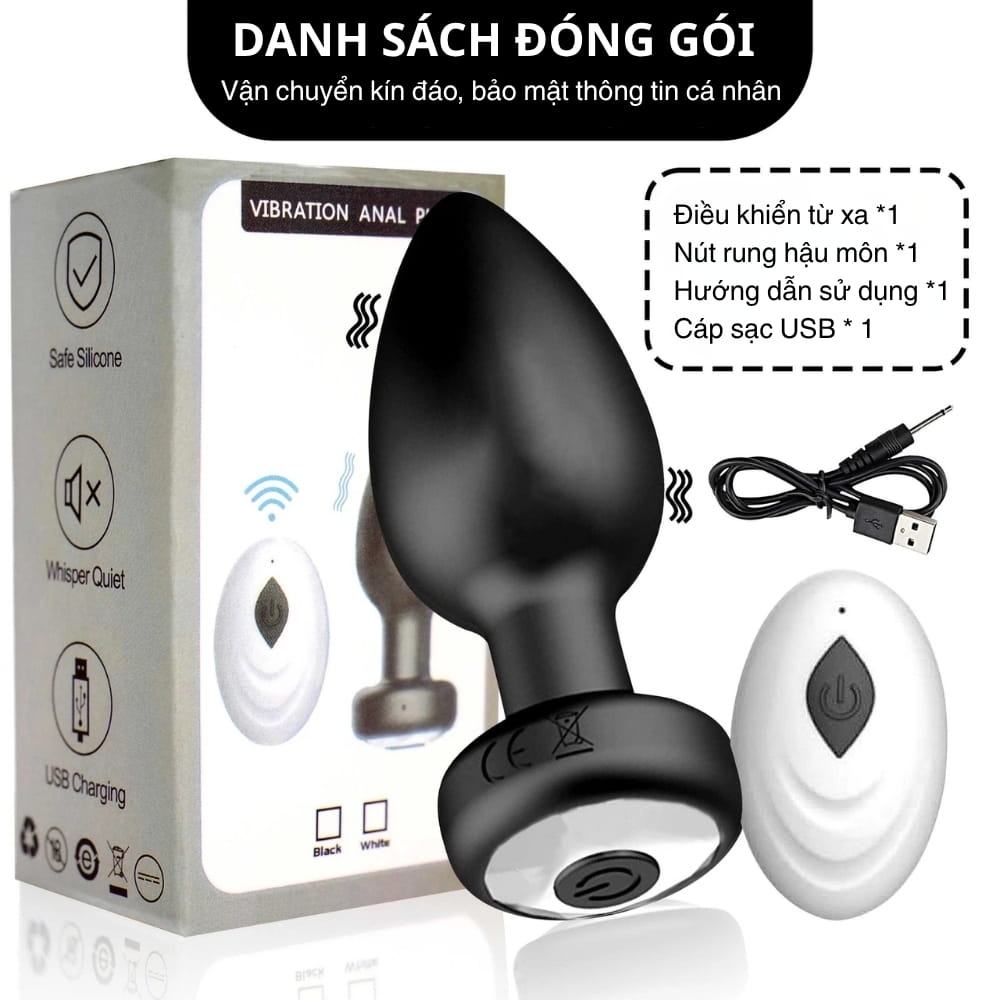 Plug hậu môn GOK QM-7 Remote