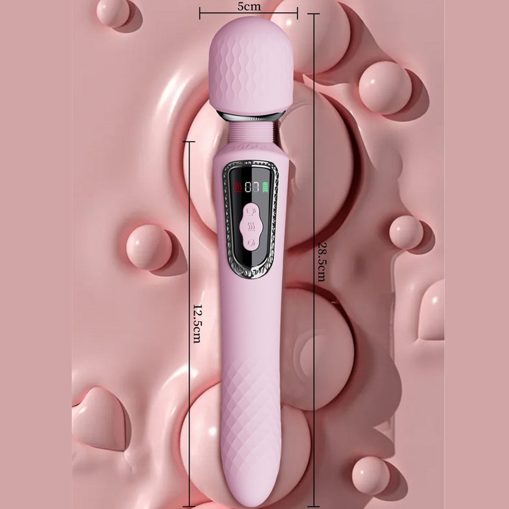 Chày rung hai đầu Aifeiya Wand AV LCD massage đa năng chính hãng