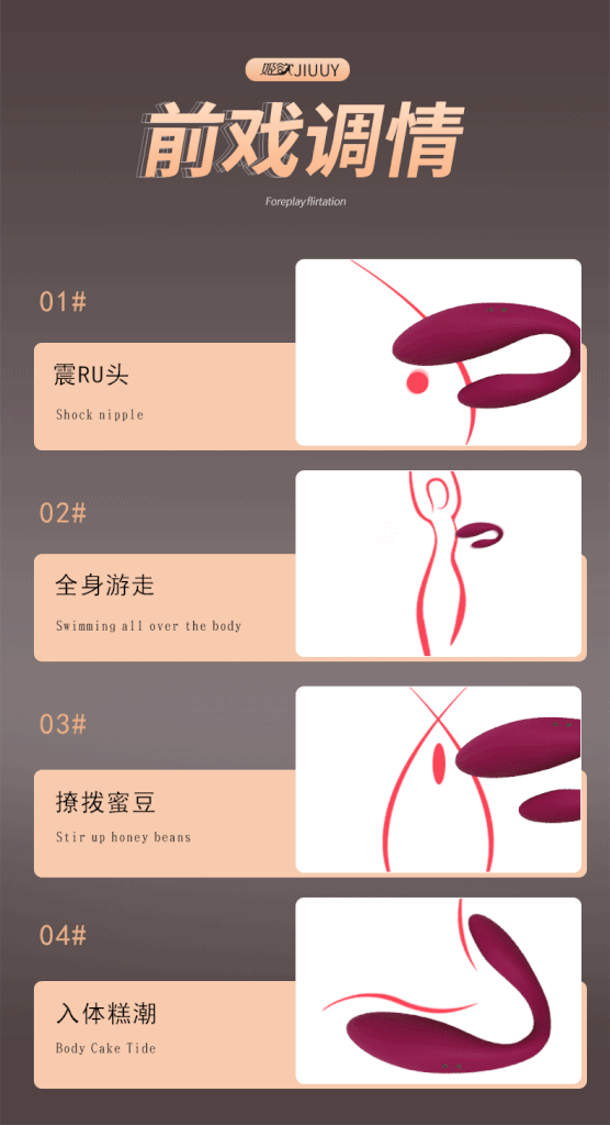 Chíp rung Jiuuy Kitty Earthquake remote massage chính hãng