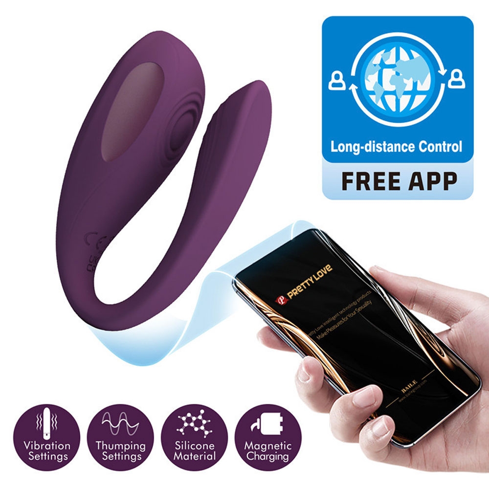 Chíp rung Pretty Love Aari remote massage chính hãng