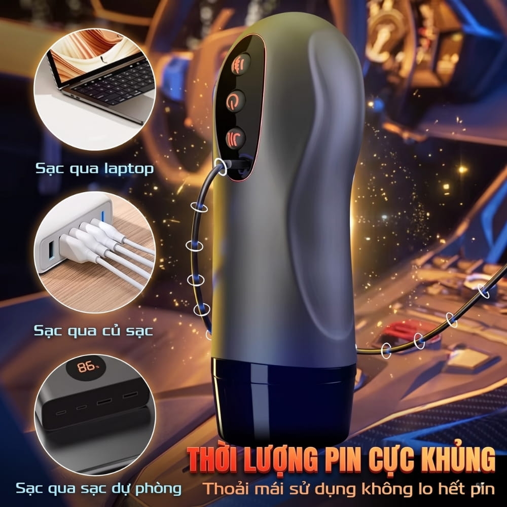 Âm đạo giả hít tường đa năng Jiuai Explorer Cup (có app)