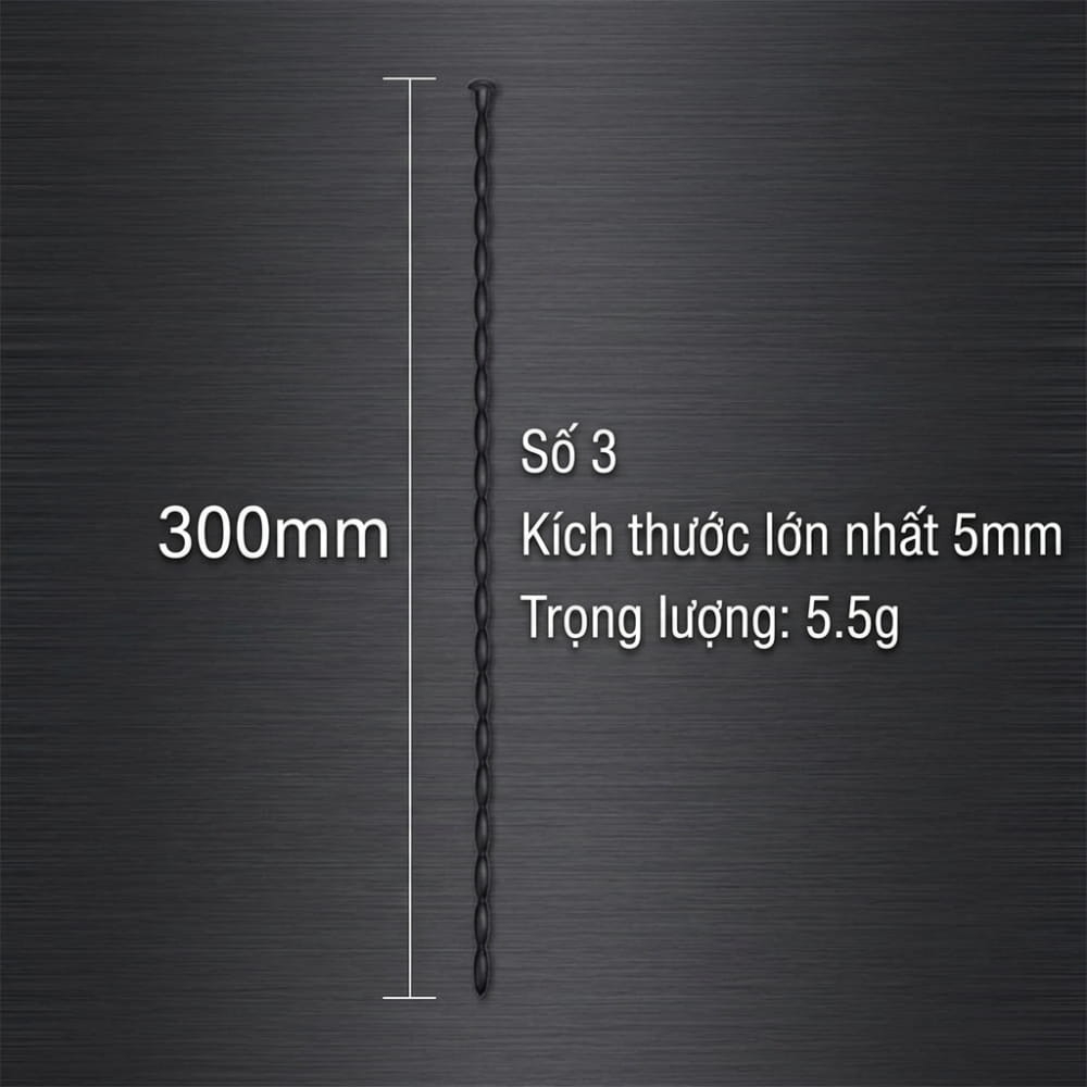 Que kích thích niệu đạo chuỗi hạt silicone