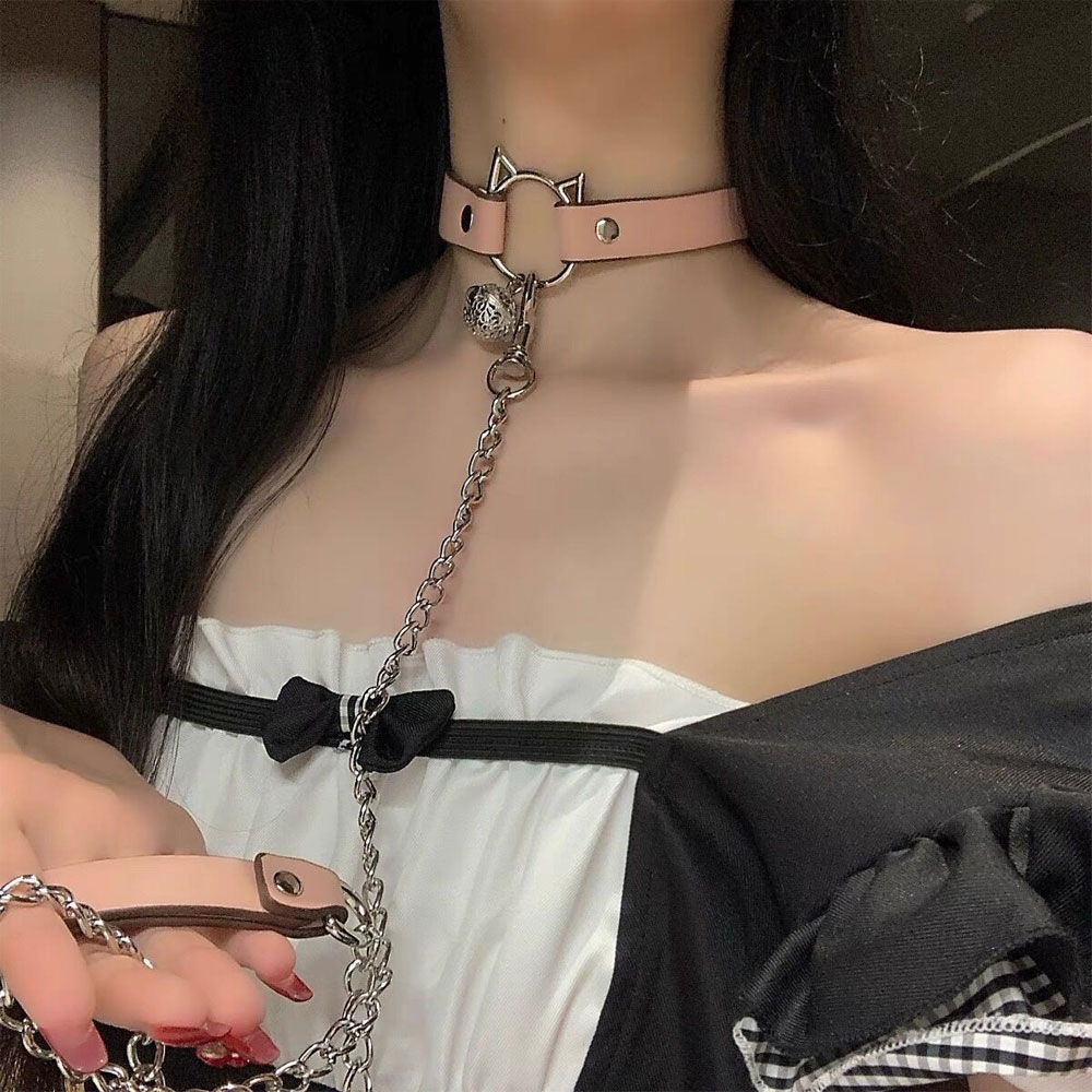 BDSM Vòng cổ chuông mèo XQ bạo dâm chính hãng