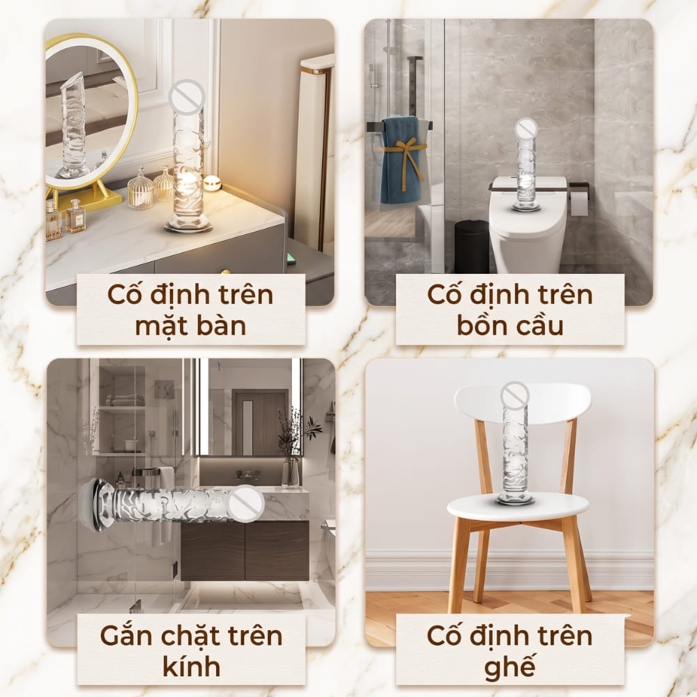 Dương vật giả hít tường Jiuai 1 Màu