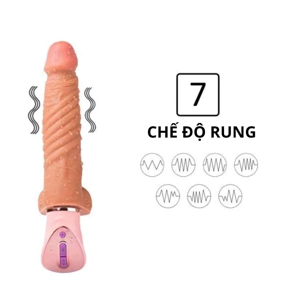 Dương vật giả đa năng Joker TSN Hồng
