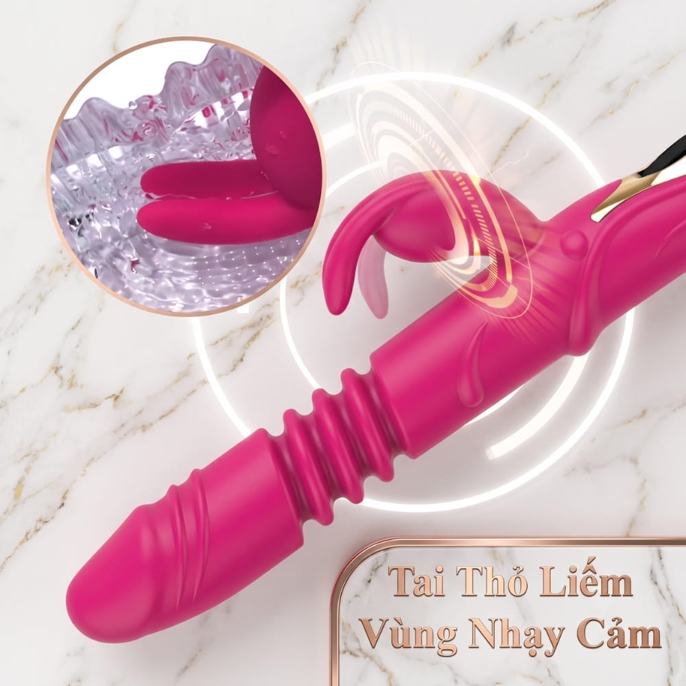 Dương vật giả đa năng Aifeiya Red Rabbit