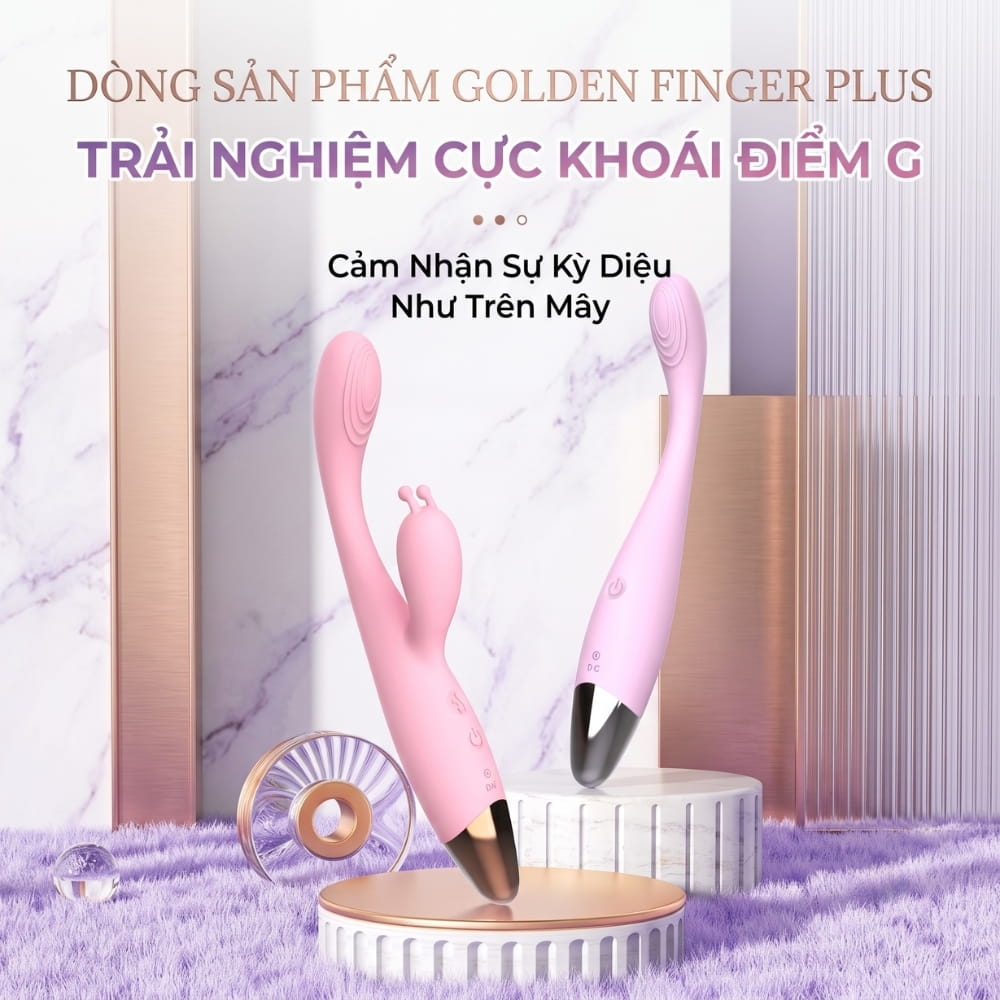 Dương vật giả đa năng Sagan Golden Finger Plus