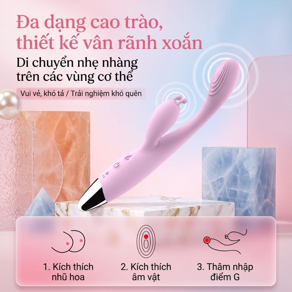Dương vật giả đa năng Sagan Golden Finger Plus