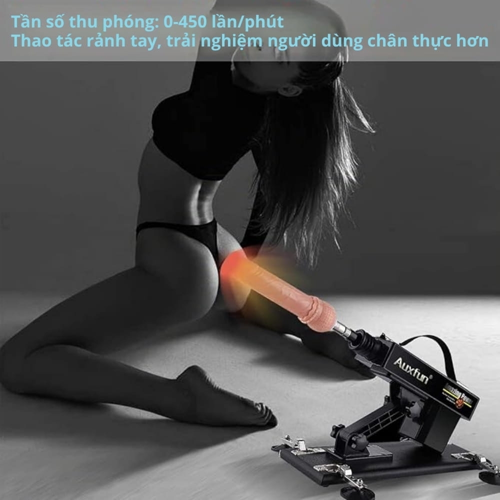 Dương vật giả đa năng Amazing Power súng máy 8 đầu