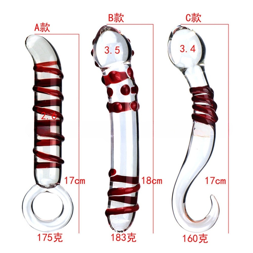 Dương vật giả ngụy trang Thủy Tinh Gân Đỏ chính hãng