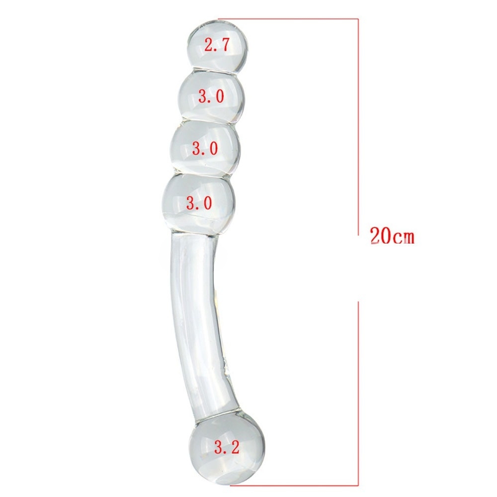 Dương vật giả ngụy trang Thủy Tinh Bi 3 Cm chính hãng