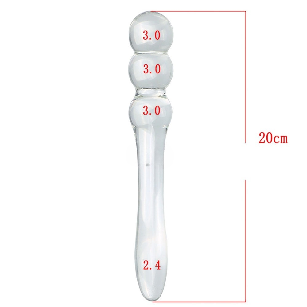 Dương vật giả ngụy trang Thủy Tinh Bi 3 Cm chính hãng