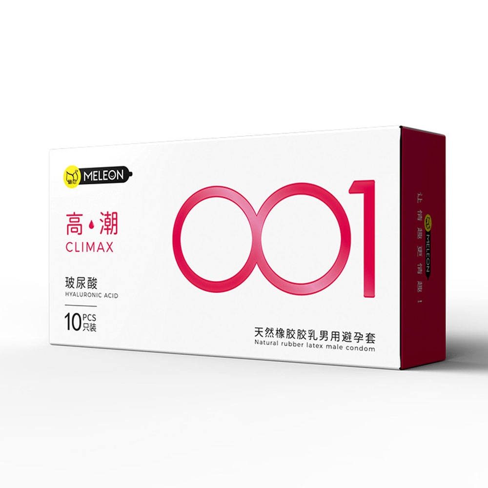 Bao cao su Meleon HA 001 Climax siêu mỏng tăng khoái cảm hộp 10 cái