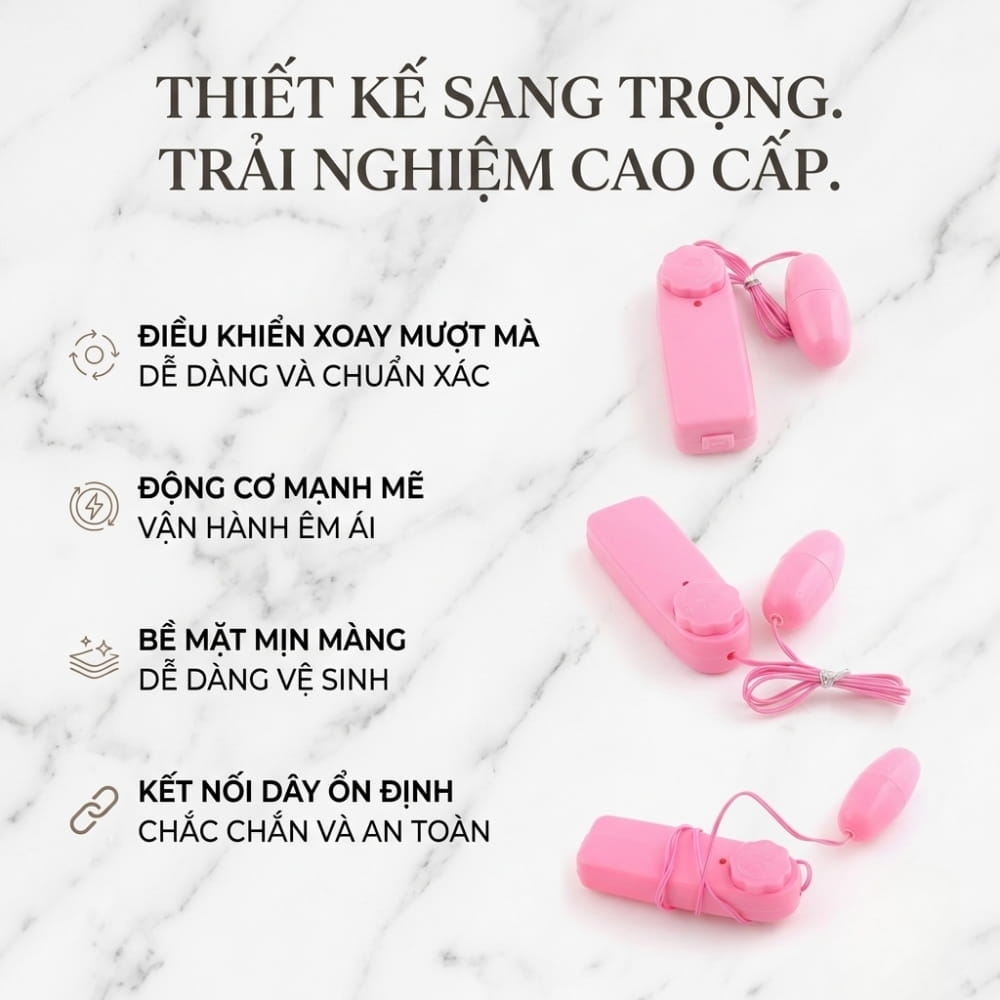 Trứng rung 1 đầu