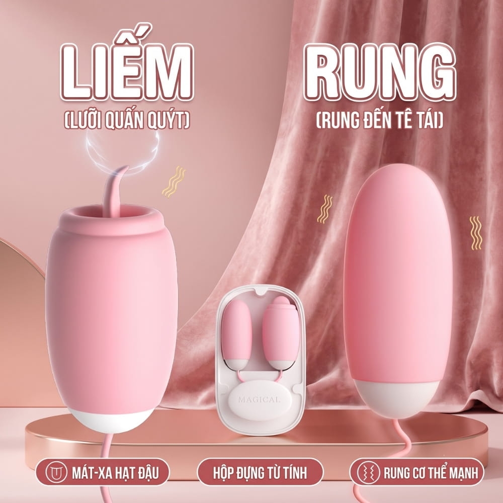 Trứng rung đa năng Lilo Magic Box