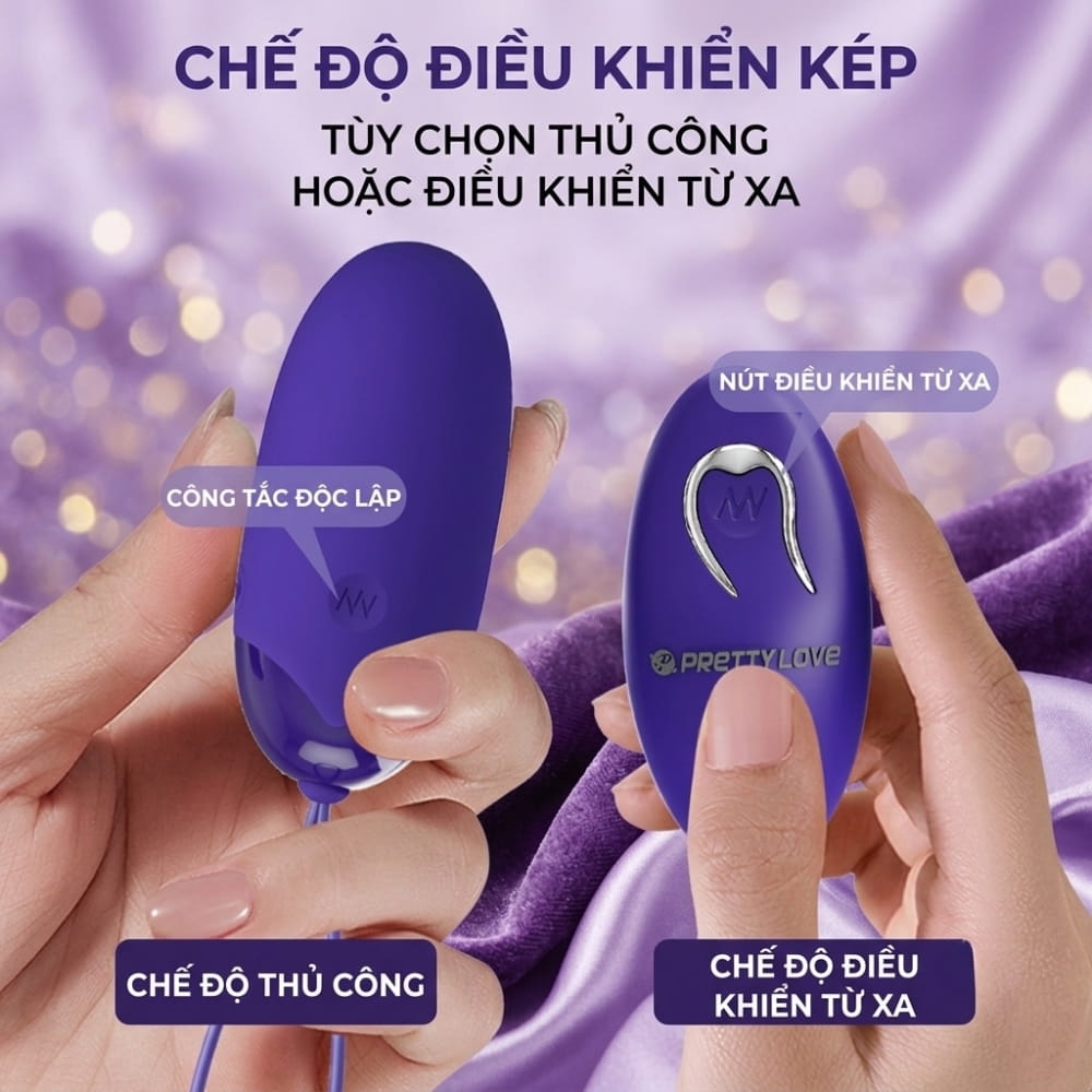 Trứng rung Pretty Love Berger-Youth Remote