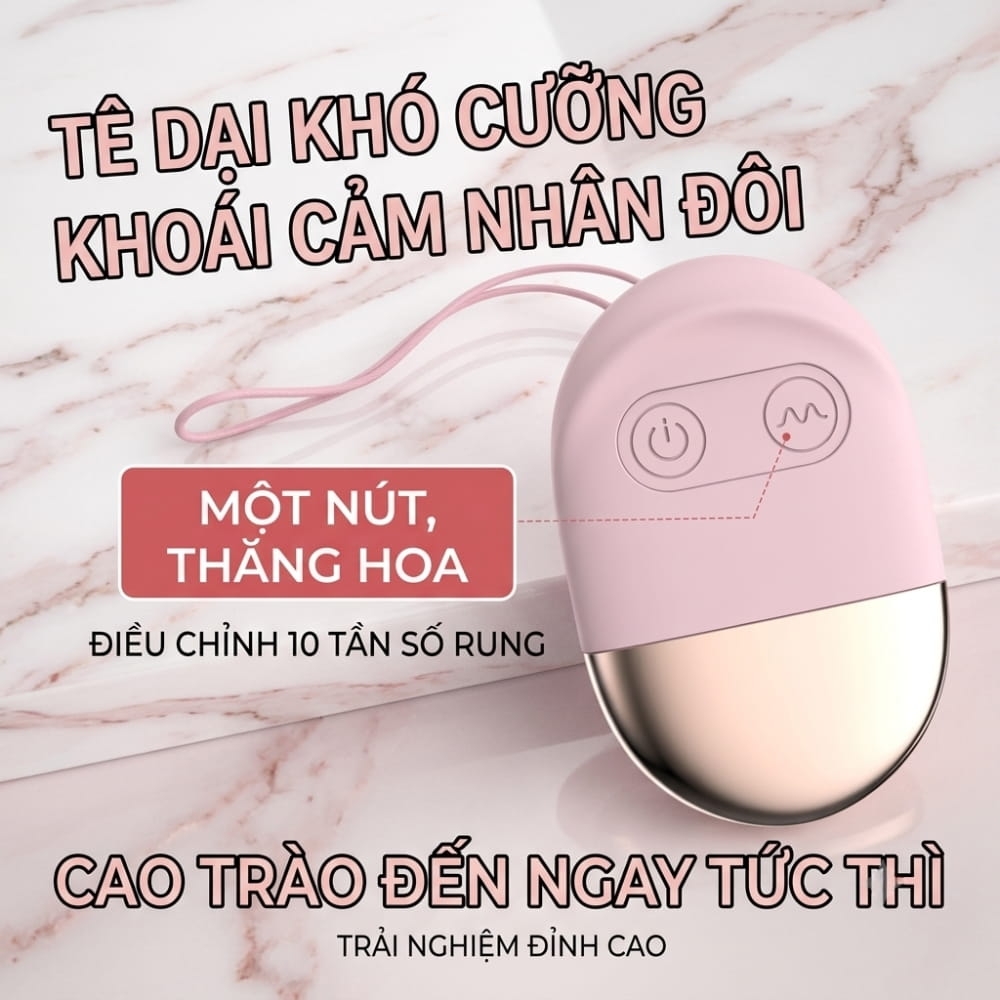Trứng rung LiLo Gladiator 1 Remote