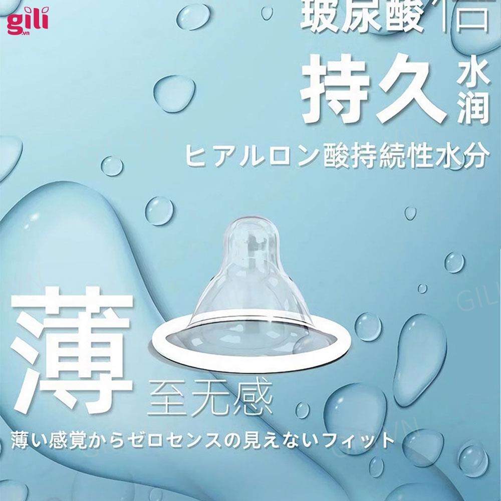 Bao cao su Olo Superior Xanh Siêu Trơn 001 hộp 10 siêu mỏng chính hãng