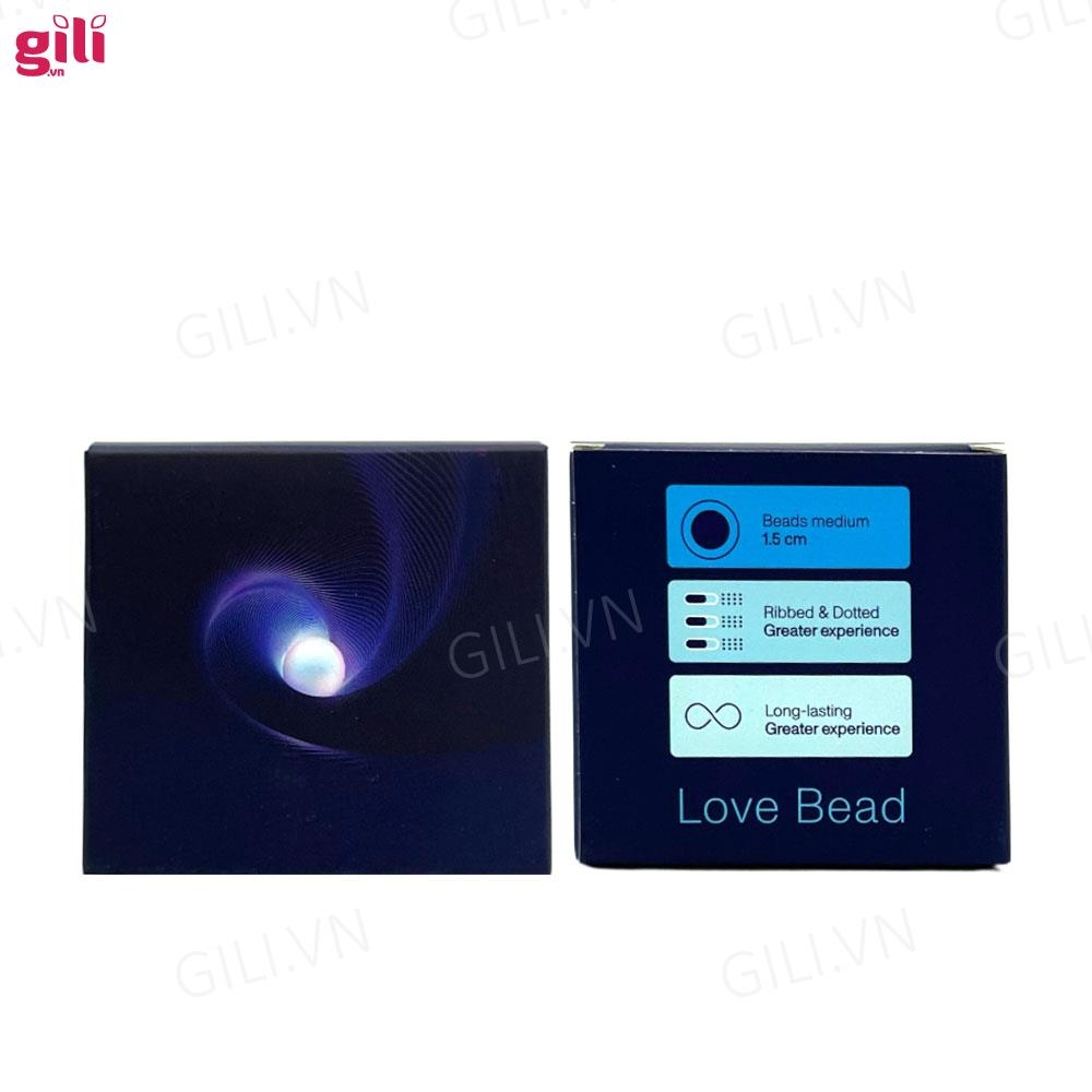 Bao cao su Shell Love Bead 5 Bi hộp 5 chiếc kéo dài thời gian chính hãng