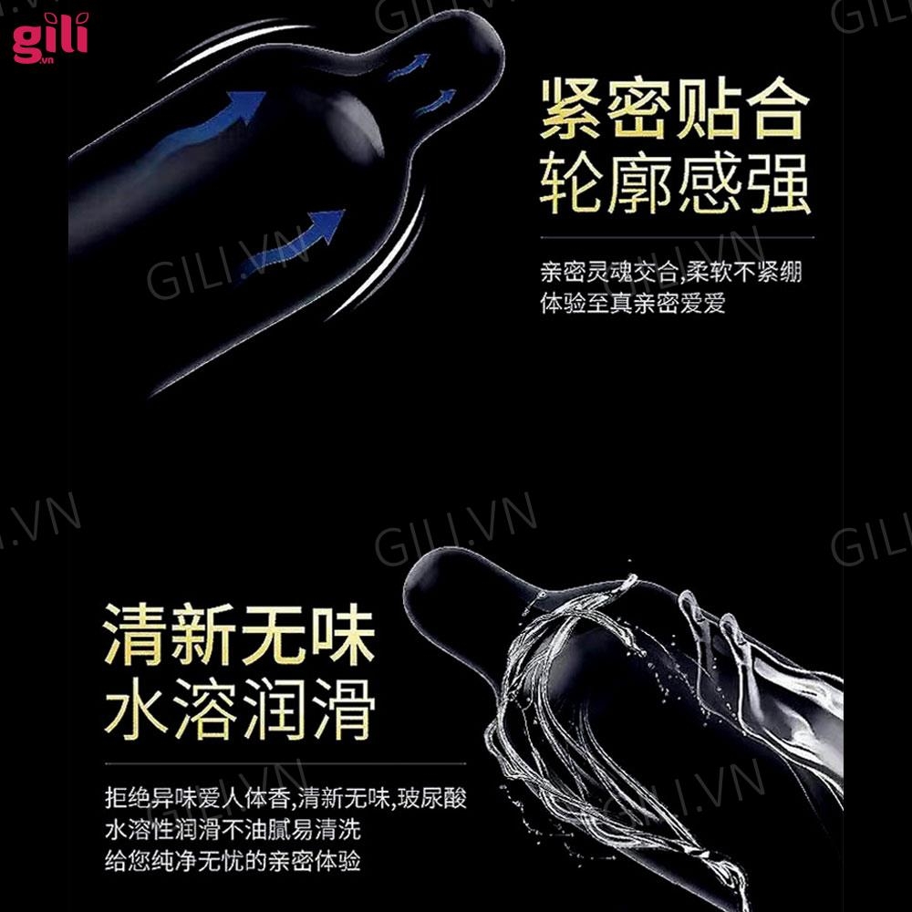 Bao cao su Susu siêu mỏng hộp 12 chiếc kéo dài thời gian chính hãng
