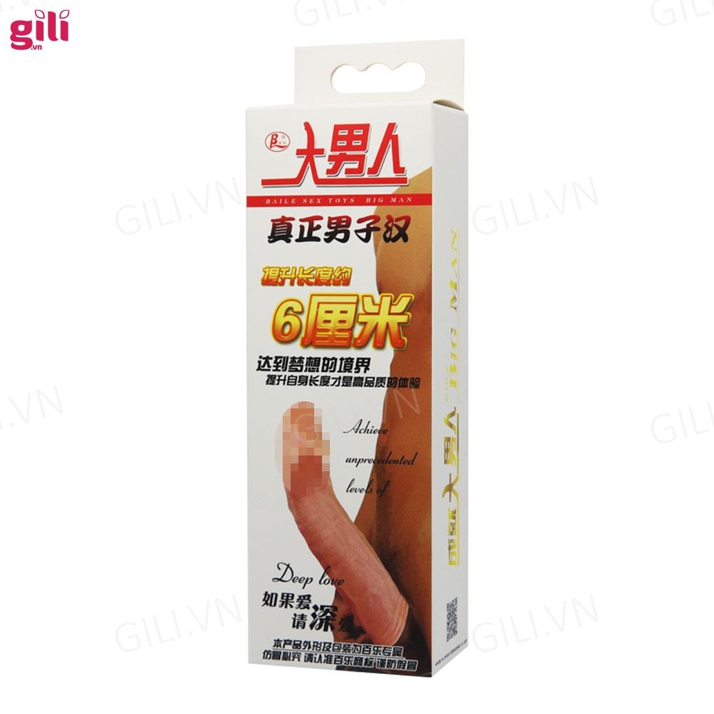 Bao cao su đôn dên Baile 6cm tăng kích thước chính hãng