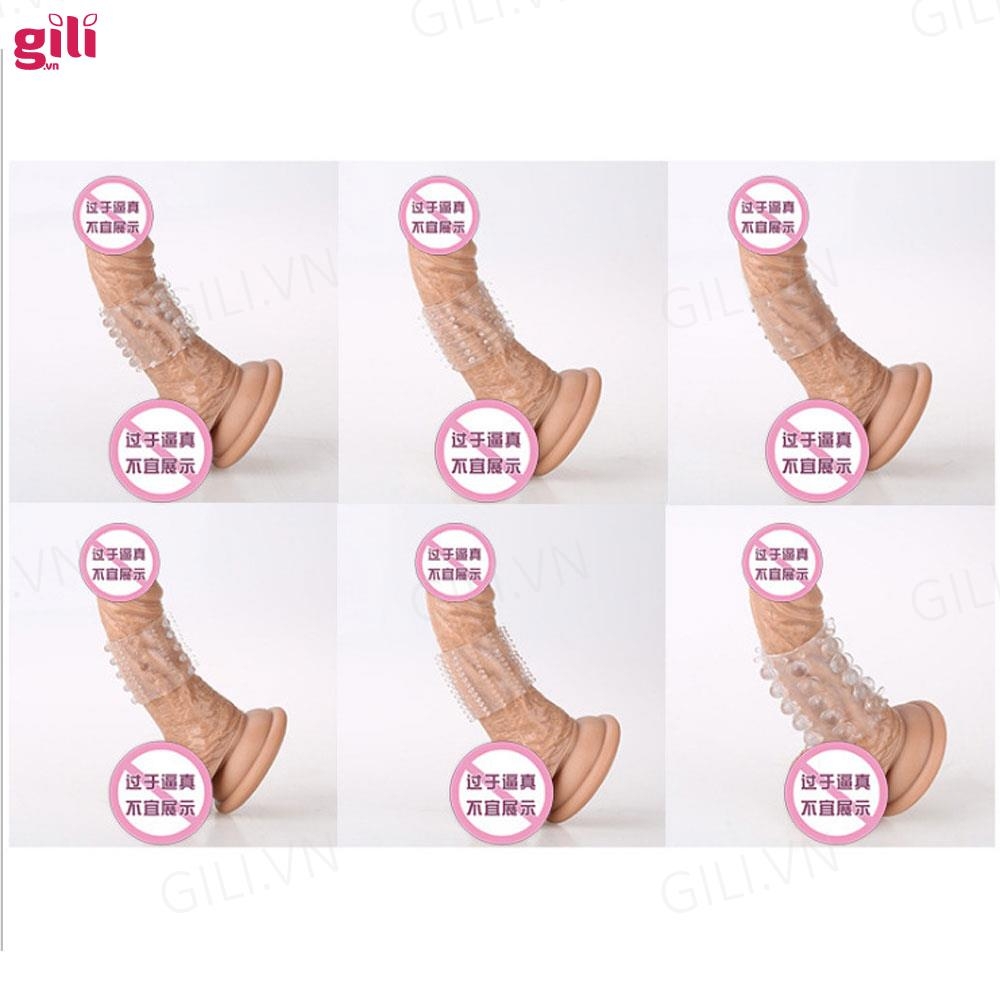 Bao cao su Đôn Khúc Silicone hộp 6 cái tăng kích thước chính hãng