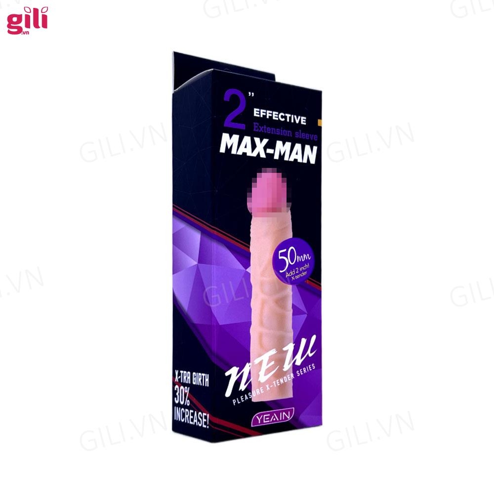 Bao cao su đôn dên Max-Man YY913 tăng kích thước chính hãng