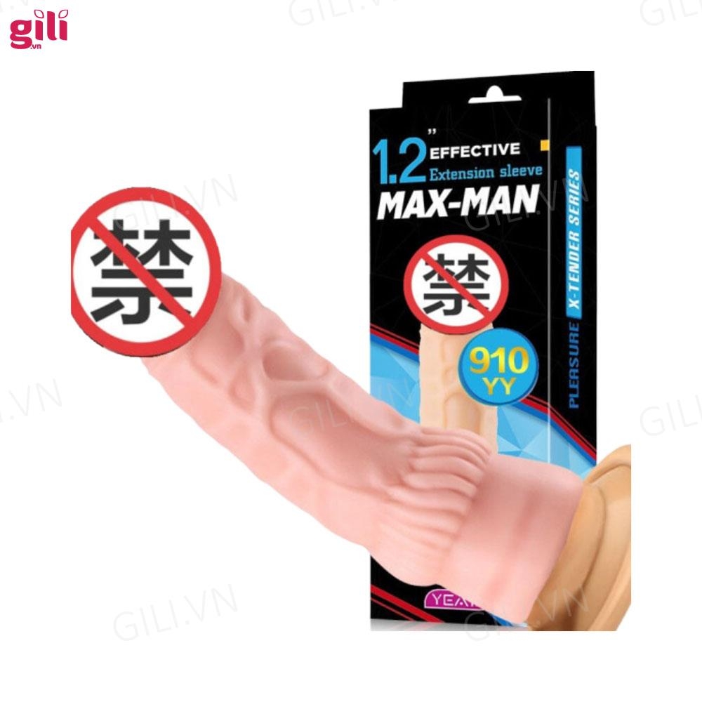 Bao cao su đôn dên Max-Man YY910 tăng kích thước chính hãng