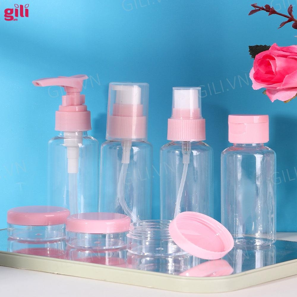 Bộ chiết mỹ phẩm du lịch Shulifang 7 món chính hãng
