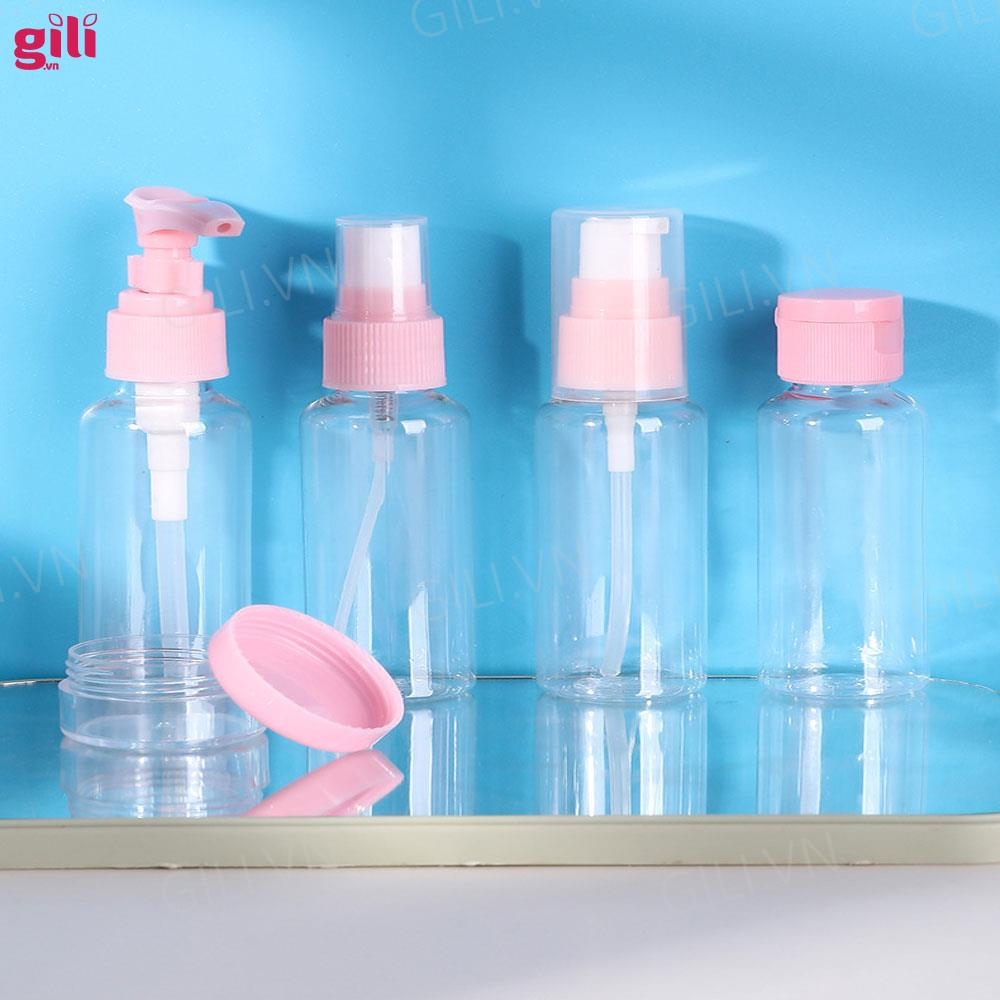 Bộ chiết mỹ phẩm du lịch Shulifang 7 món chính hãng