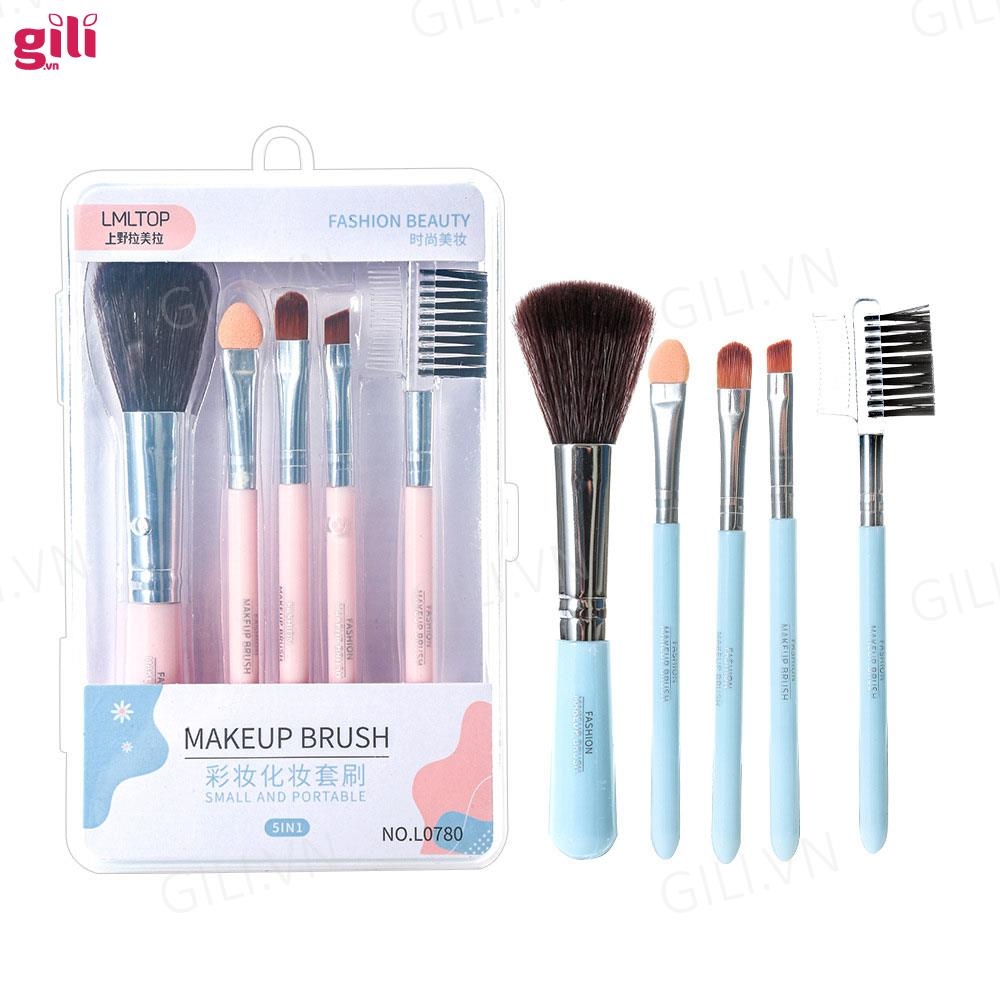 Bộ cọ trang điểm cá nhân LMLTOP Makeup Brush 5 món chính hãng