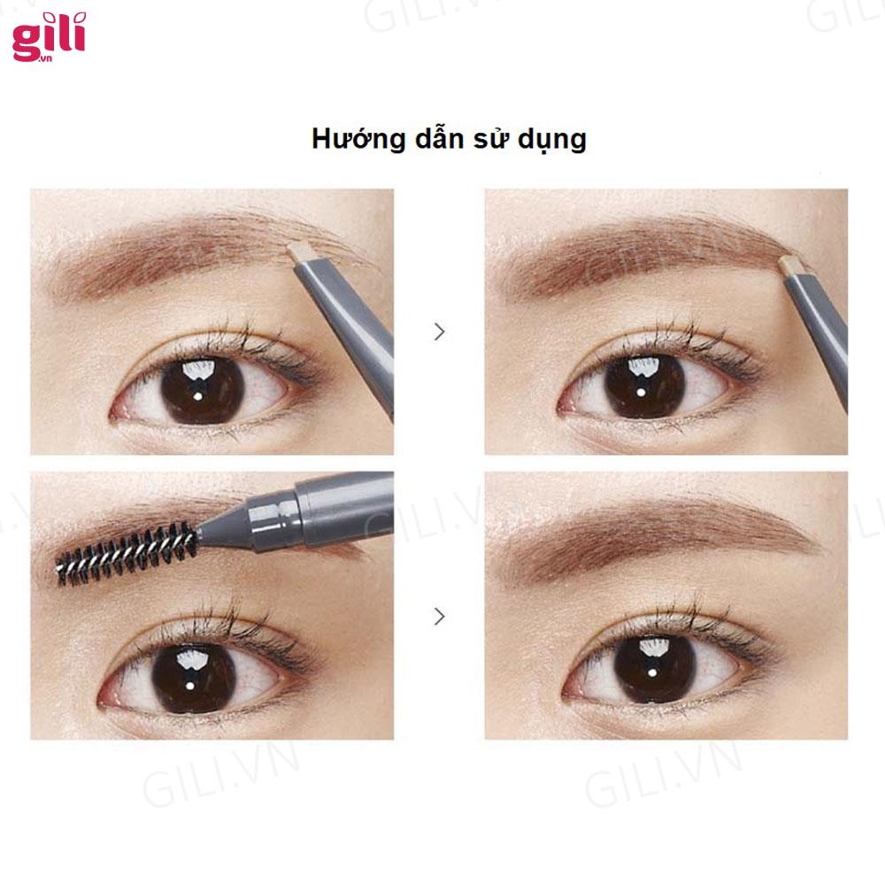 Chì kẻ mày The Face Shop Designing Eyebrow Pencil 1gr chính hãng