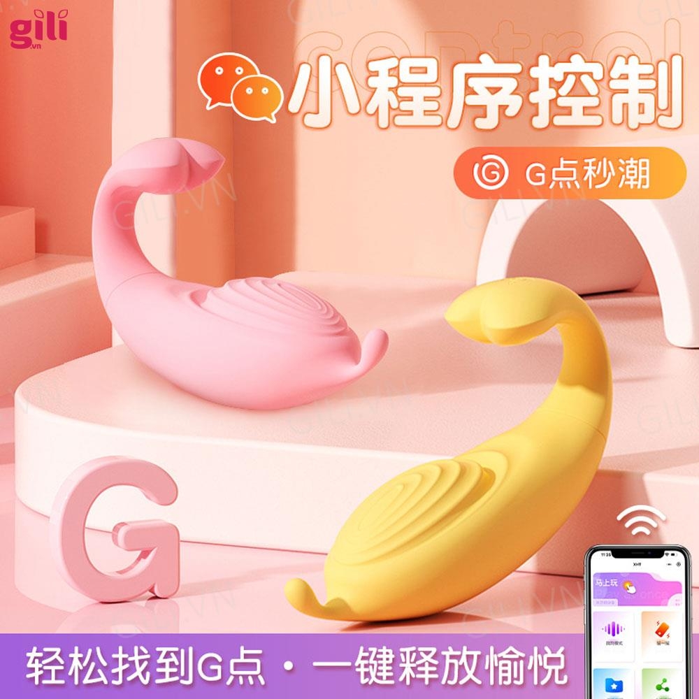 Chíp rung MizzZee Cá Voi remote massage chính hãng