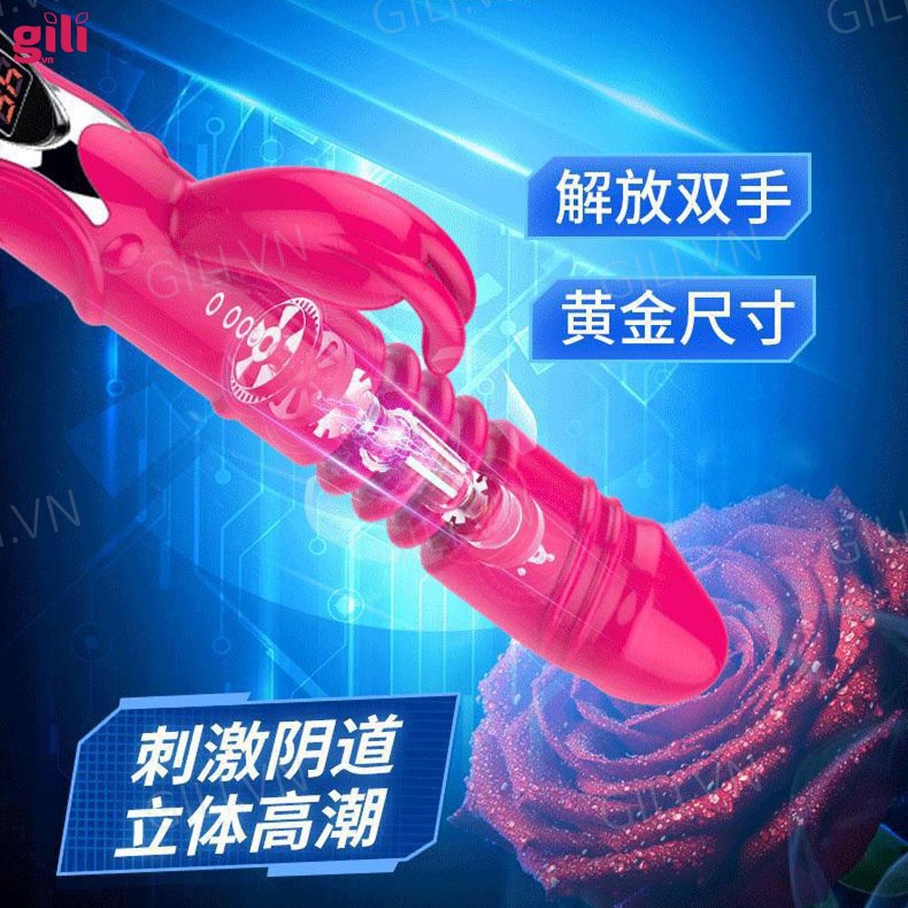Dương vật giả Aifeiya Red Rabbit đa năng chính hãng