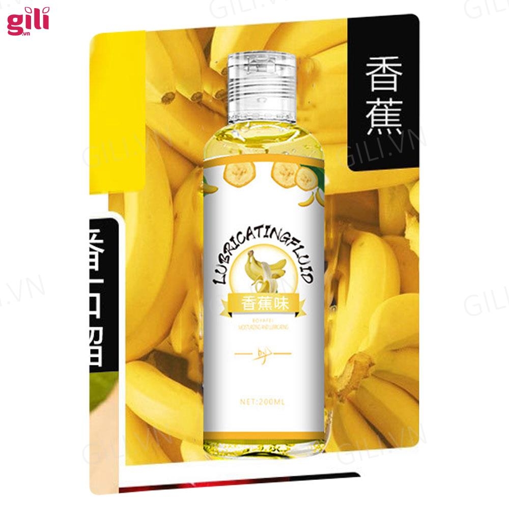 Gel bôi trơn hương chuối Boyafei 200ml chính hãng